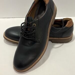 Denver Hayes Men's Black and Brown Oxfords NEW